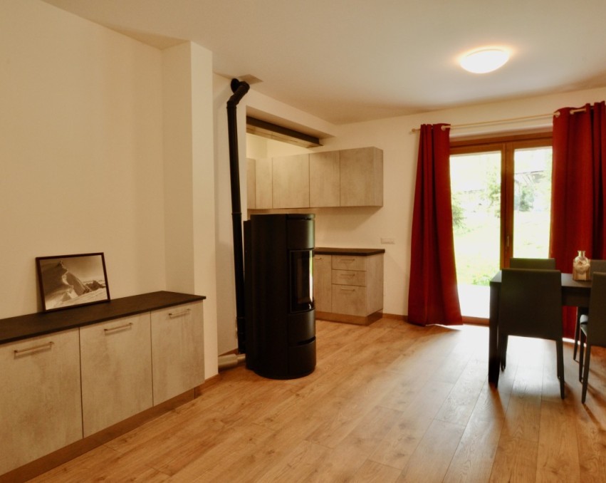 Spacious two-level apartment